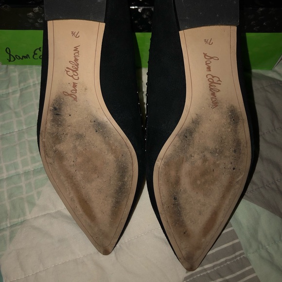 Sam Edelman Suede Flats - Picture 2 of 7